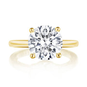 Round Solitaire Engagement Ring