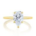 Pear Solitaire Engagement Ring