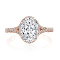 Oval Bloom Engagement Ring