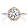 Round Bloom Engagement Ring