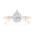 Pear 3-Stone Engagement Ring