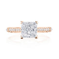 Princess Solitaire Engagement Ring