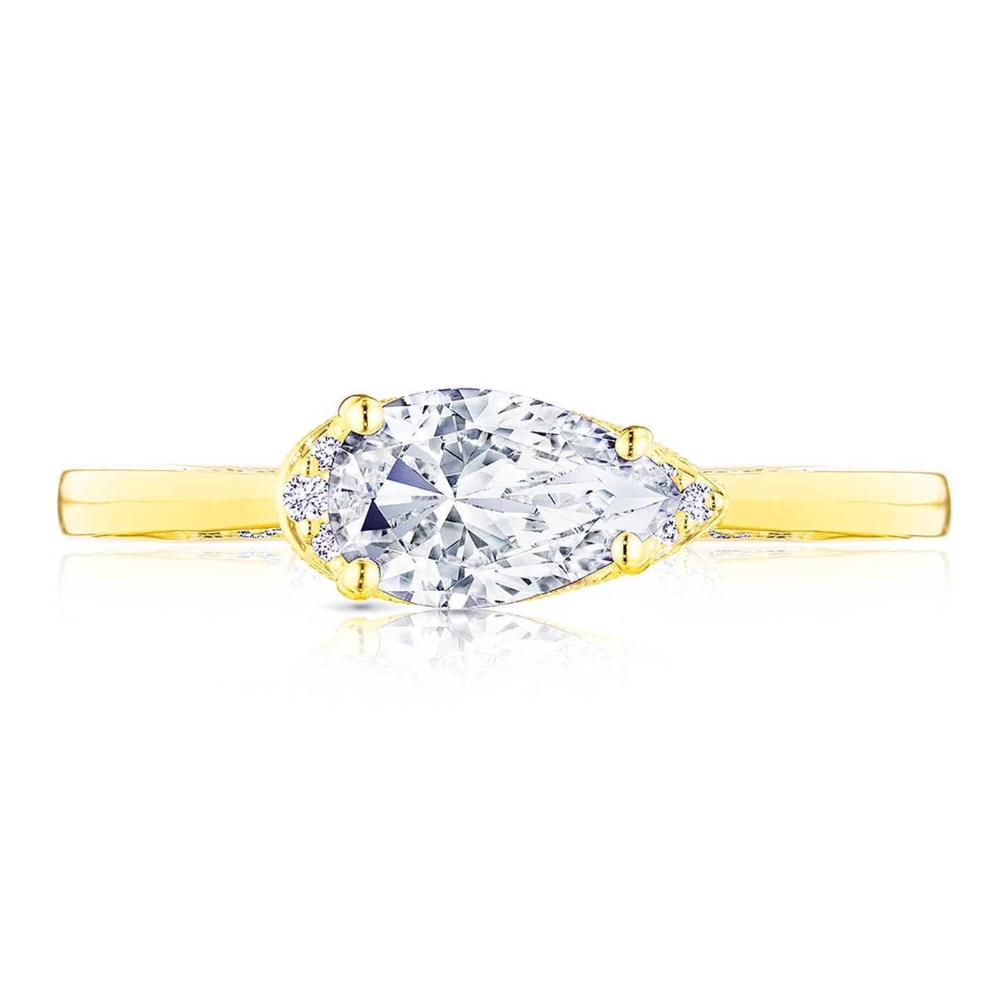 Pear Solitaire Engagement Ring