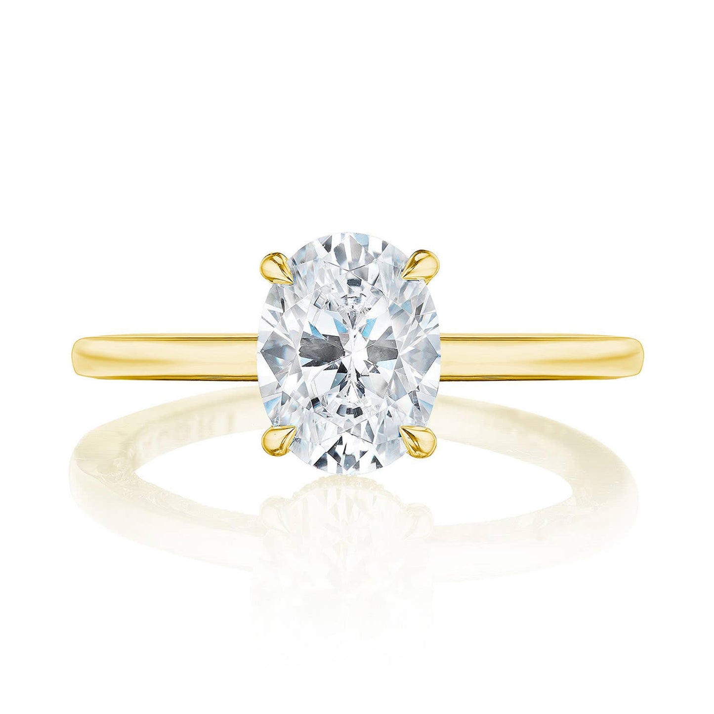 Oval Solitaire Engagement Ring