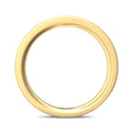 FlyerFit Micropave 14K Yellow Gold Wedding Band