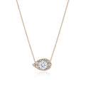 17"" Pear Bloom Diamond Necklace