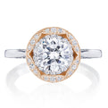 Round Bloom Engagement Ring