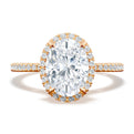 Oval Bloom Engagement Ring