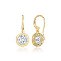 Diamond French Wire Earring - 2.08ct