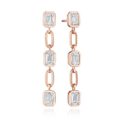 Lab Grown Diamond Drop Earring