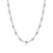 Lab Grown Diamond Link Necklace