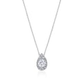 17"" Pear Bloom Diamond Necklace