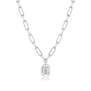 Petite Diamond Link Necklace - 1.54ct