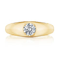 Domed Diamond Ring - 0.52ct