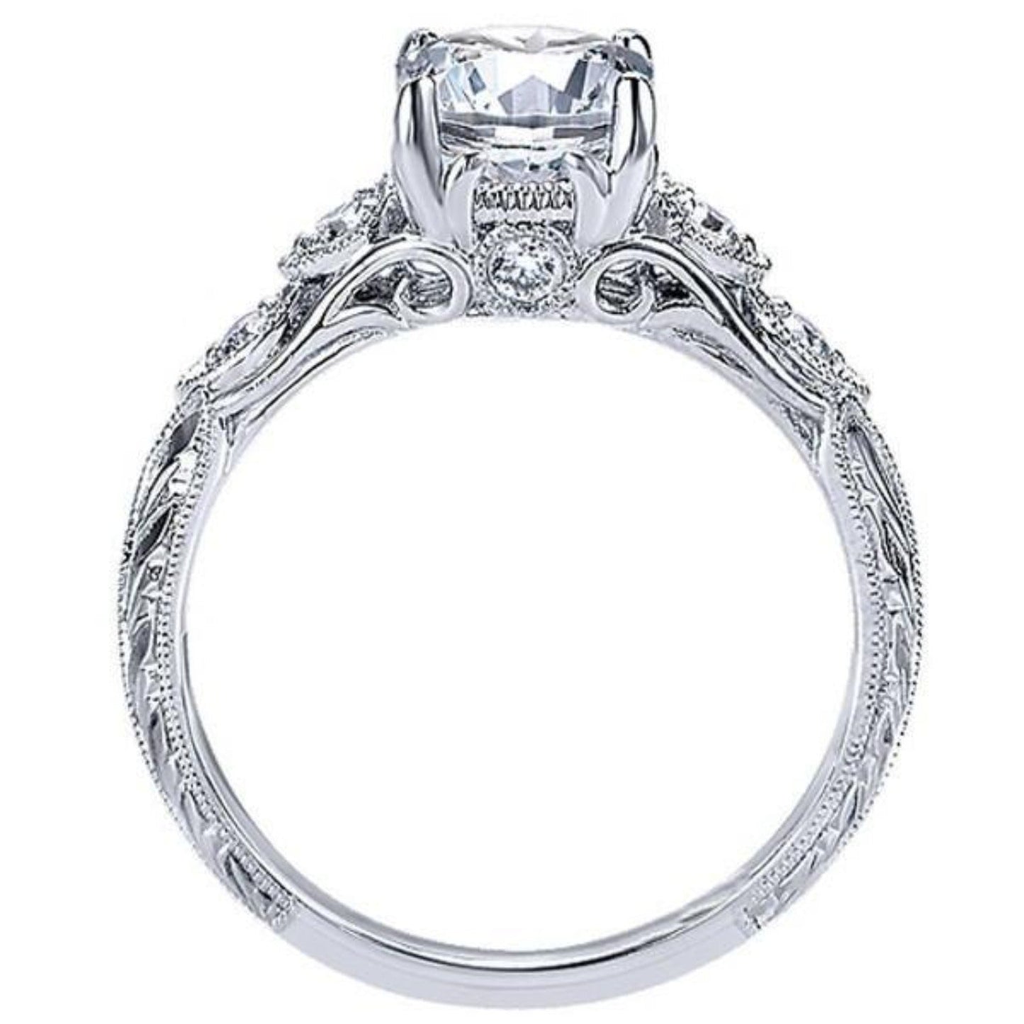 Gabriel & Co. Amavida "Chelsea" Diamond Engagement Ring