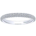 Gabriel Amavida "Lolita" Pave Set Diamond Wedding Band