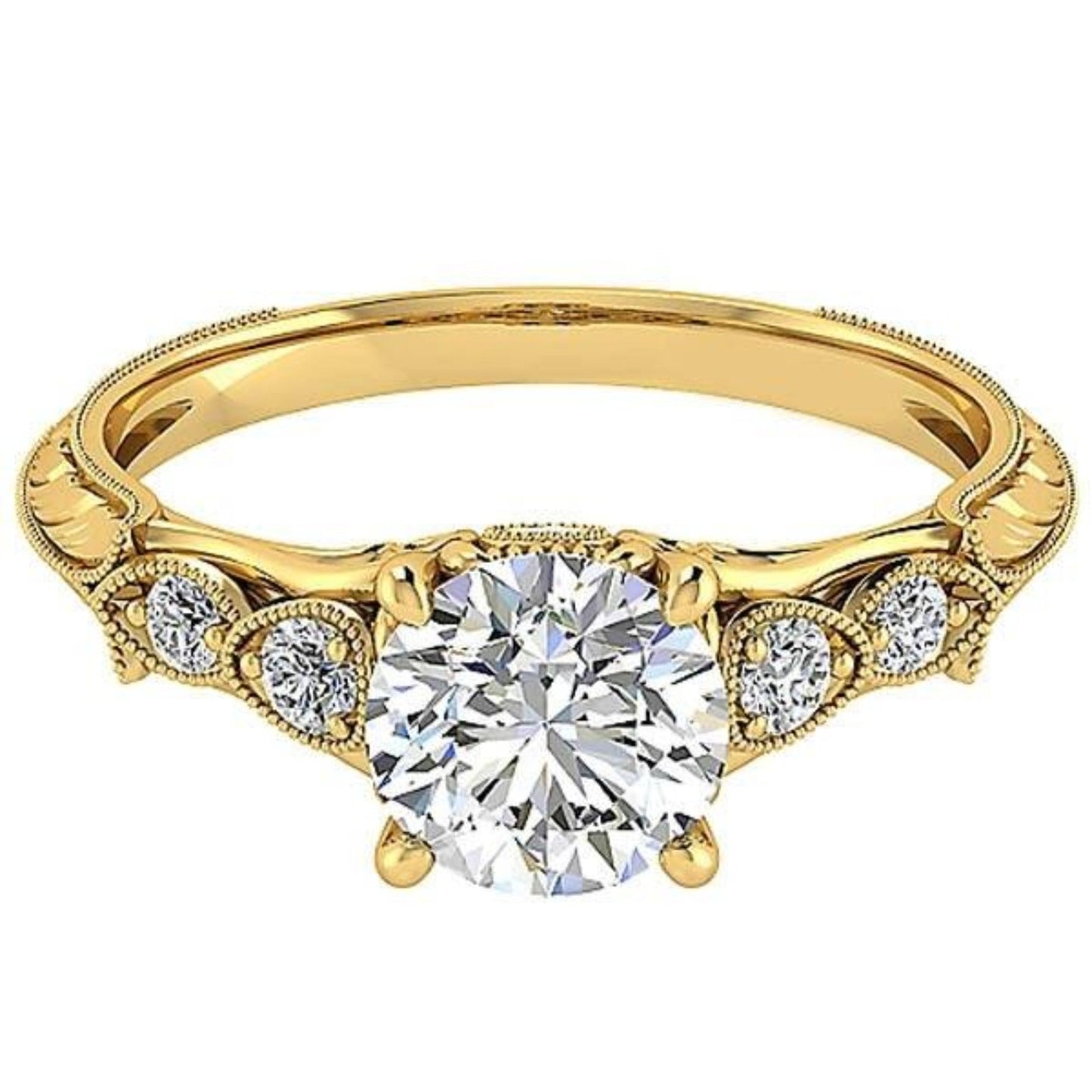 Gabriel & Co. Amavida "Chelsea" Diamond Engagement Ring