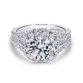 Gabriel & Co. "Bleecker" Halo Diamond Engagement Ring