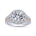 Gabriel & Co. "Bleecker" Halo Diamond Engagement Ring