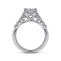 Gabriel & Co. "Darby" Graduating Diamond Engagement Ring