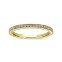 Gabriel & Co. Hand Carved Stackable Wedding Band