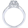 Gabriel "Jude" Round Halo Diamond Engagement Ring