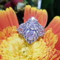 Gabriel & Co. "Eve" Massive Marquise Halo Diamond Engagement Ring