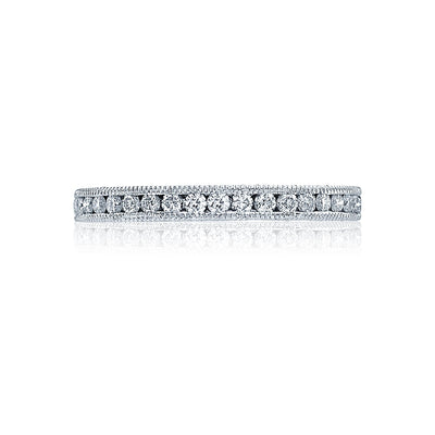 Tacori Blooming Beauties 18k White Gold Diamond Wedding Band (0.43 CTW)