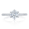 Round Solitaire Engagement Ring