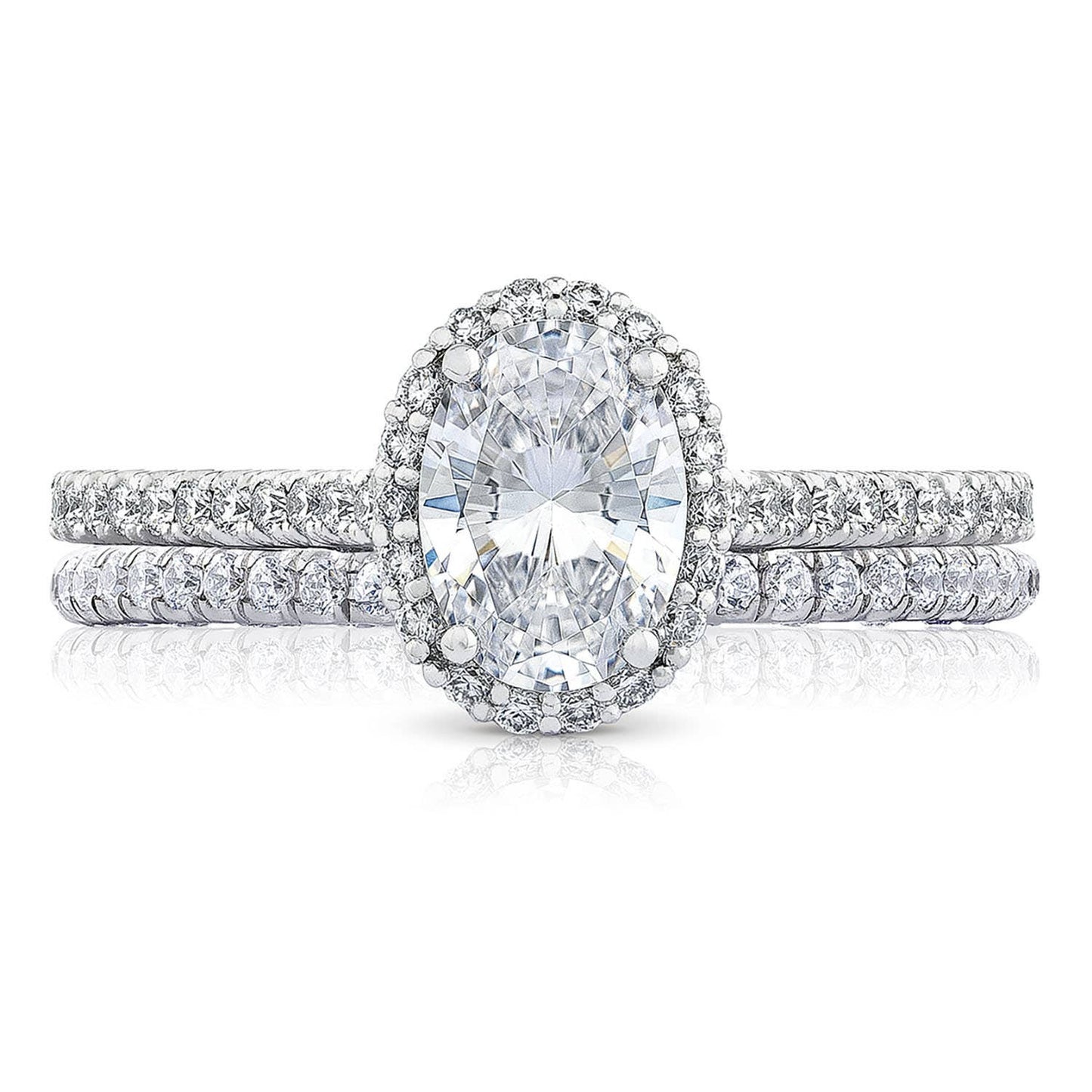 Oval Bloom Engagement Ring