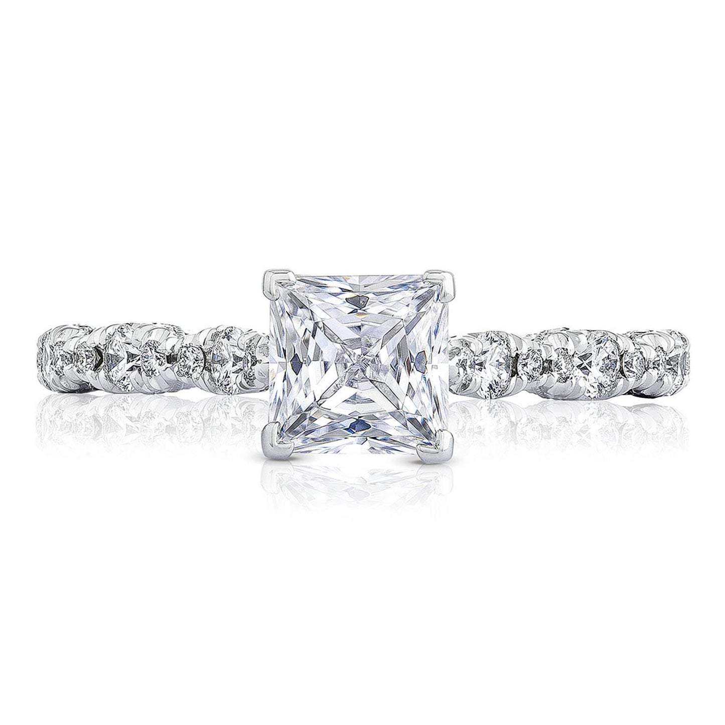 Princess Solitaire Engagement Ring