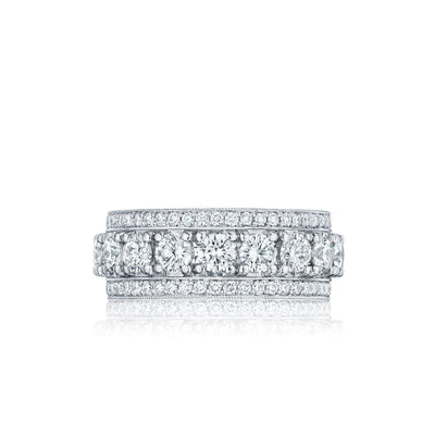 Tacori Adoration Platinum Diamond Wedding Band (3.5 CTW)