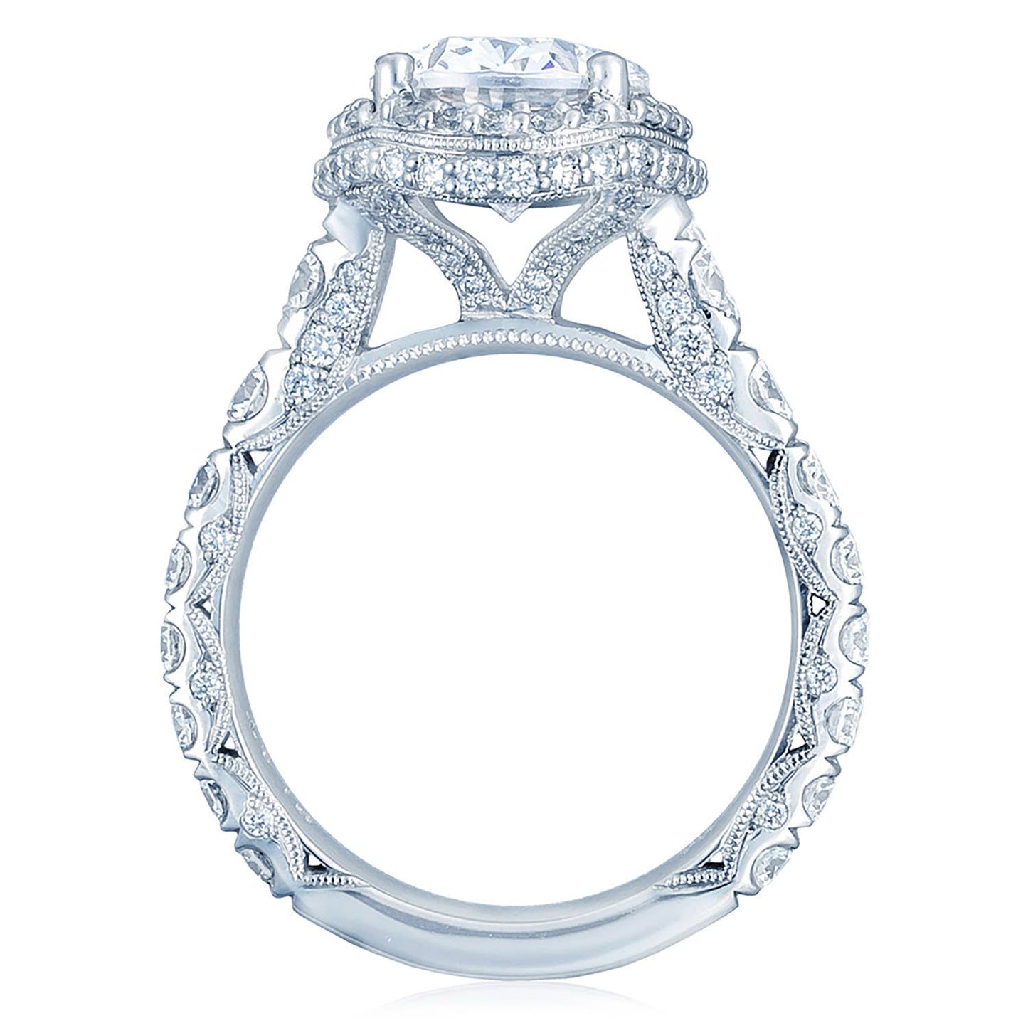 Oval Bloom Engagement Ring