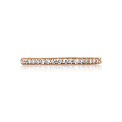 Tacori 18k Rose Gold RoyalT Diamond Wedding Band (0.34 CTW)