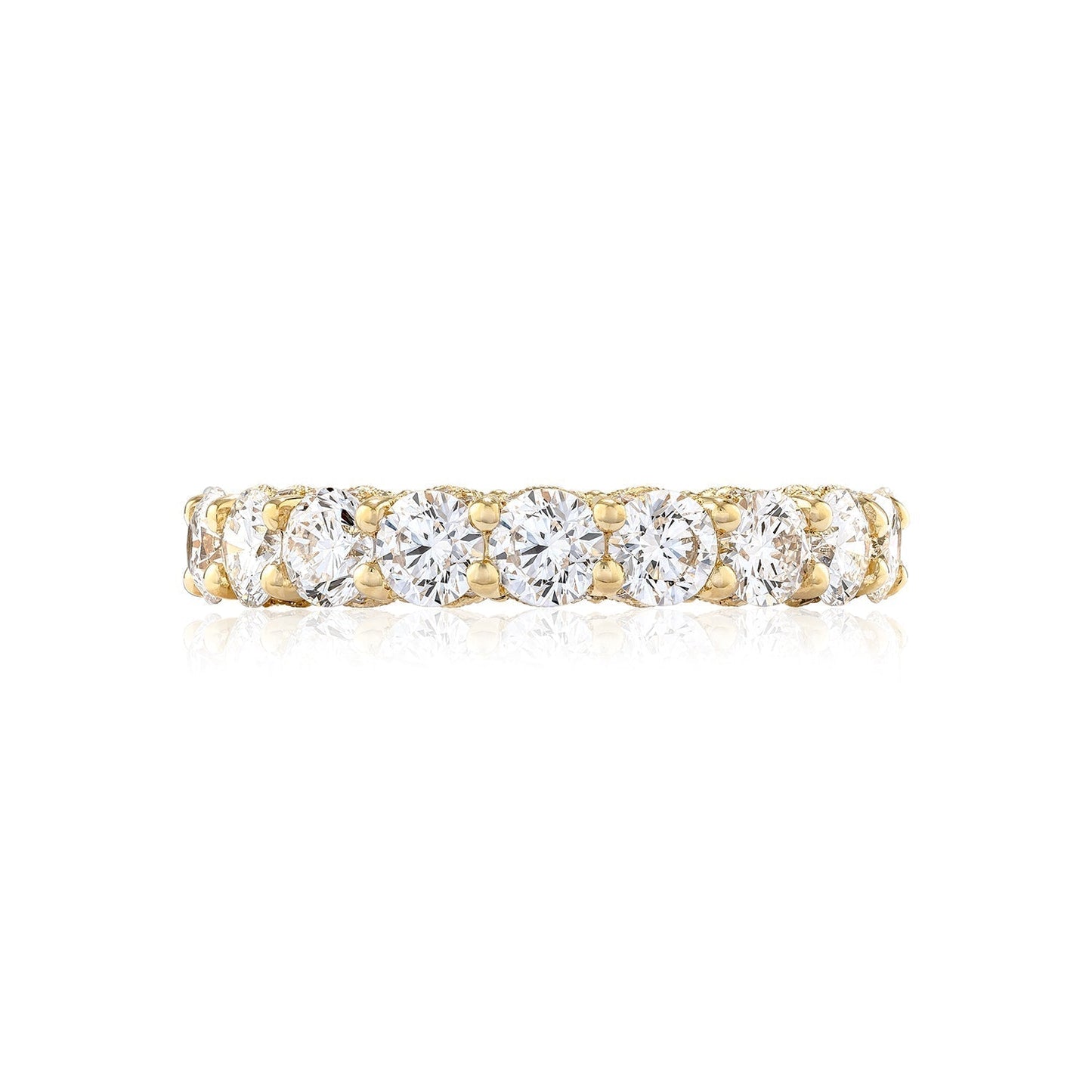 Tacori 18k Yellow Gold RoyalT Diamond Wedding Band (3.2 CTW)