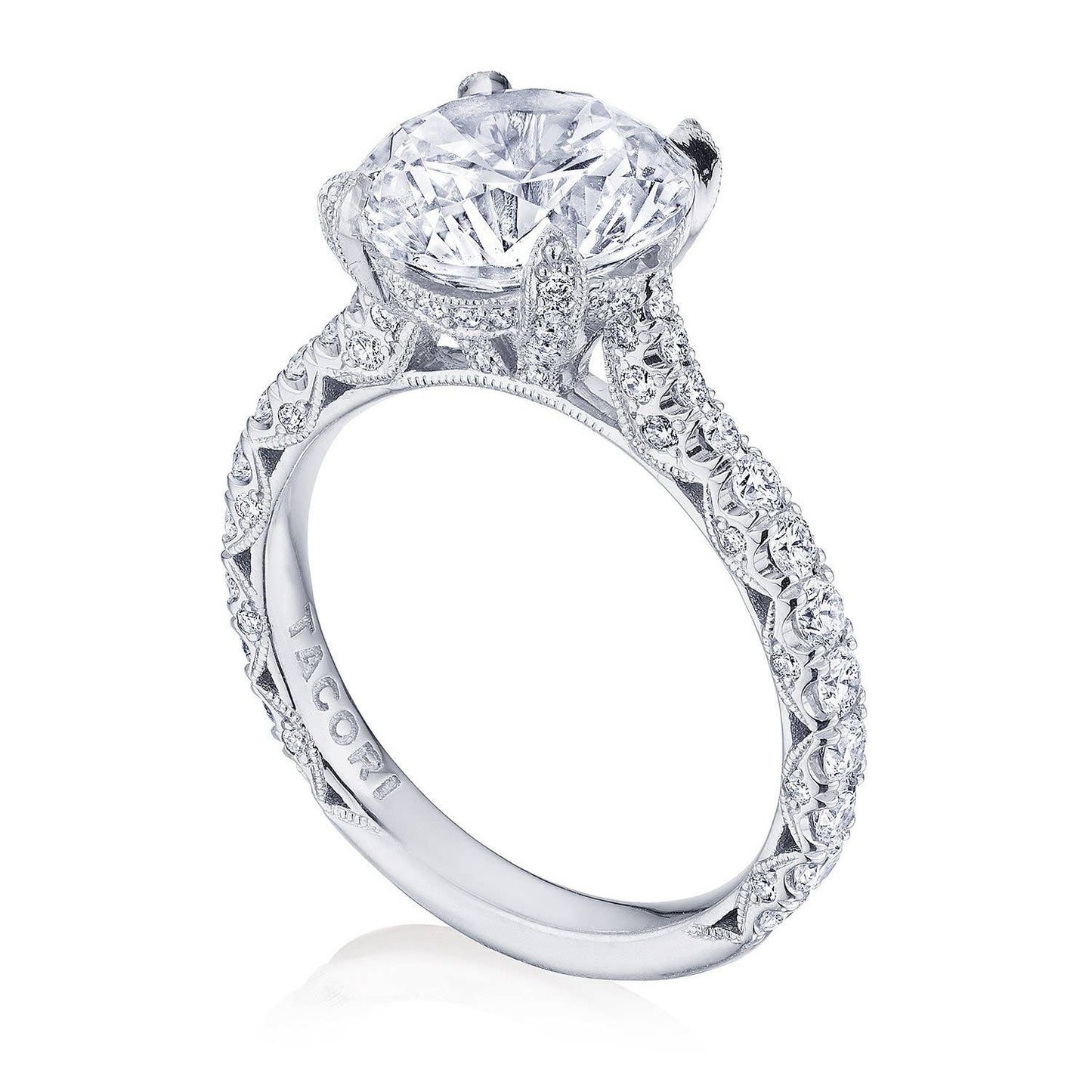 Round Solitaire Engagement Ring