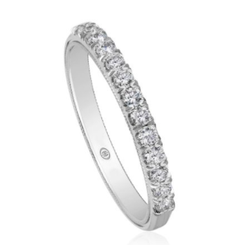 Christopher Designs Round Diamond Band