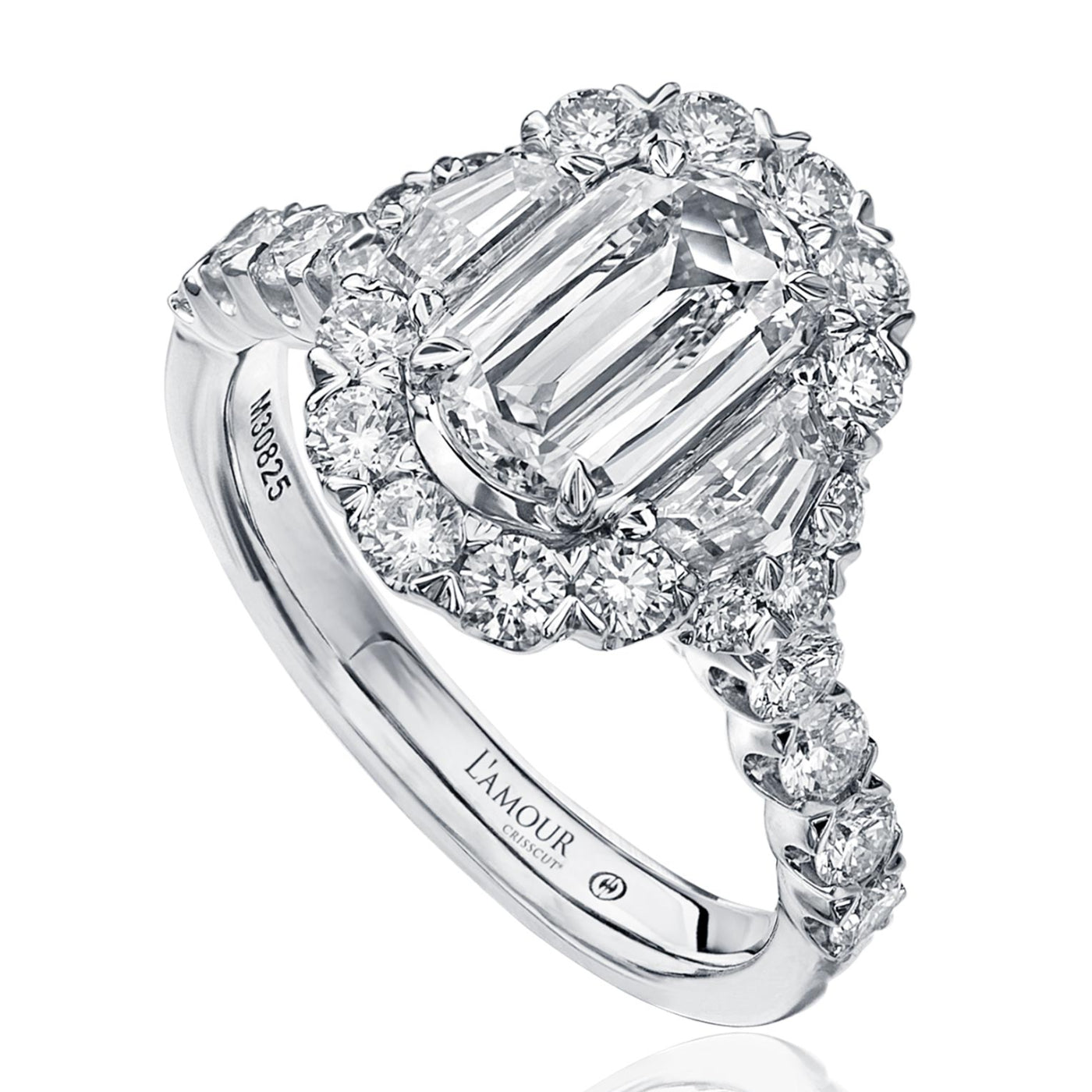 LAmour Crisscut® Diamond Engagement Ring