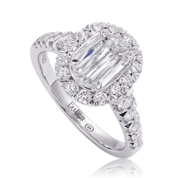 LAmour Crisscut® Diamond Engagement Ring