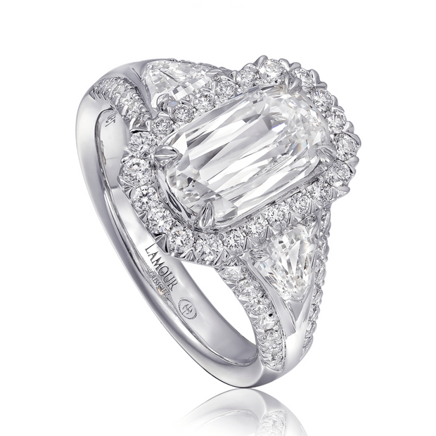 LAmour Crisscut® Diamond Engagement Ring