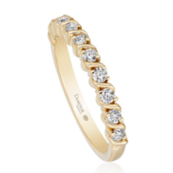 Christopher Designs Yellow Gold Diamond Band