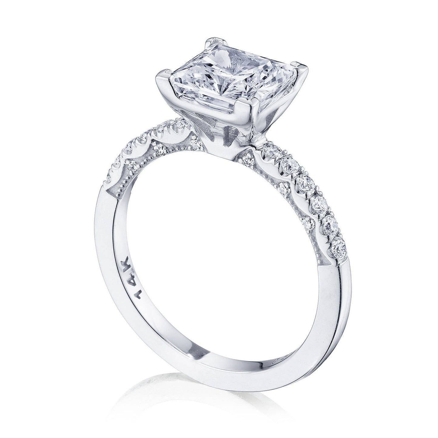 Princess Solitaire Engagement Ring