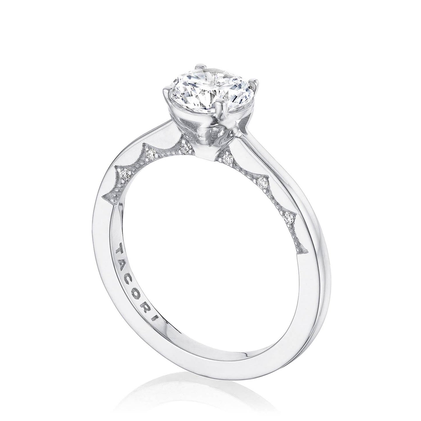 Round Solitaire Engagement Ring