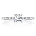 Princess Solitaire Engagement Ring