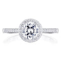 Round Bloom Engagement Ring