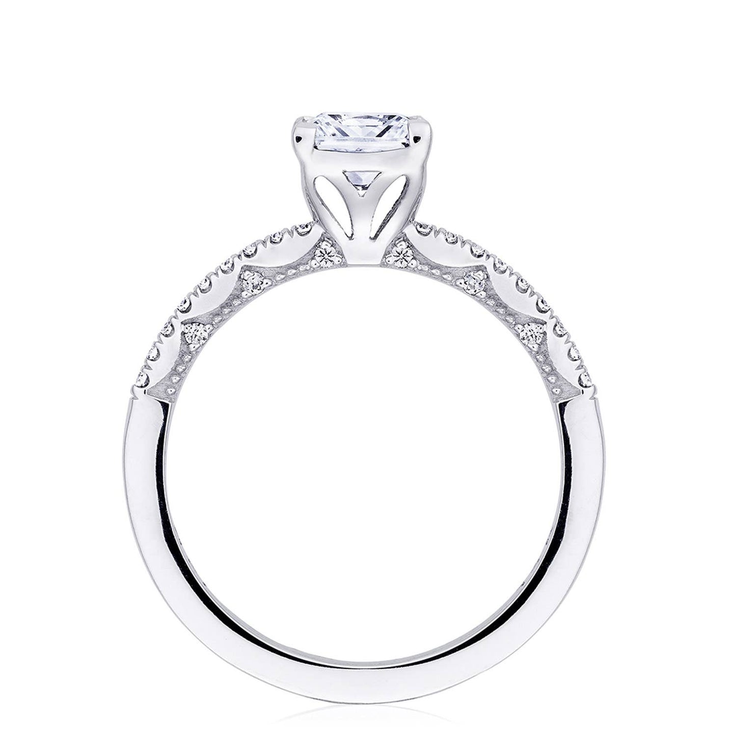 Princess Solitaire Engagement Ring