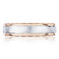 Two-Tone Finish Wedding Band