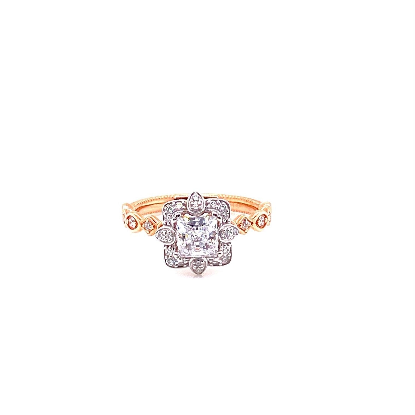 Verragio Women's Engagement Ring RENAISSANCE-979-CP (Two-Tone)