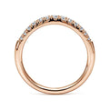 Gabriel & Co. AN10963K44JJ 14K Rose Gold Diamond Anniversary Band