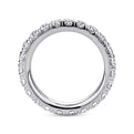 Gabriel & Co. AN11264-7W44JJ 14K White Gold French Pavé Set Diamond Eternity Band